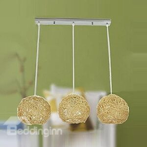 Beautiful Amazing High Quality 3-Heads Alloy Pendant Lights