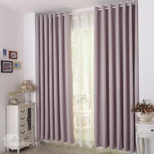 New Home Fashion Functional Blackout Grommet Top Curtain