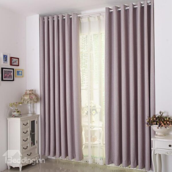 New Home Fashion Functional Blackout Grommet Top Curtain