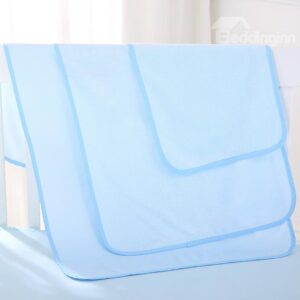 Super Soft Bamboo Fiber Material Solid Color Baby Blanket