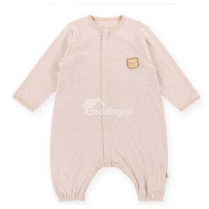 New Arrival Straddle Smiling Bear Organic Cotton Baby Sleeping Bag