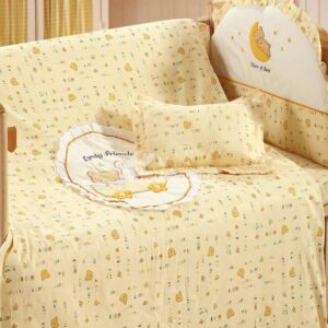 Adorable Sweet Dream Pattern 8-piece Crib Bedding Sets