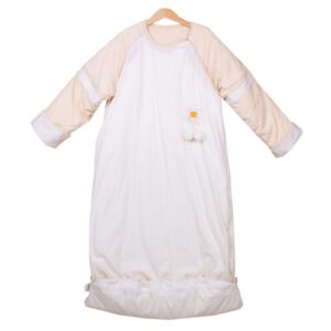 Super Soft Thicken Stripe Pattern Natural Colored Cotton Baby Sleeping Bag