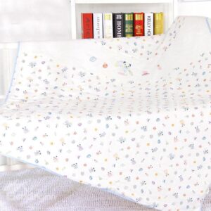 Environmental Cozy Lovely Bear Printing Baby Quilt for Summer