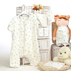 Creative Owl Tree Printing Bamboo Fiber Baby Sleeping Bag