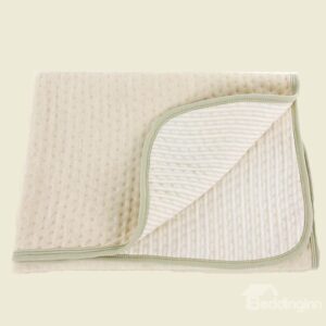 Hot Selling Super Smooth 100% Organic Cotton Baby Blanket