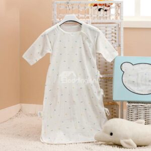 Novel Fishes Gauze Full Cotton Baby Sleeping Bag
