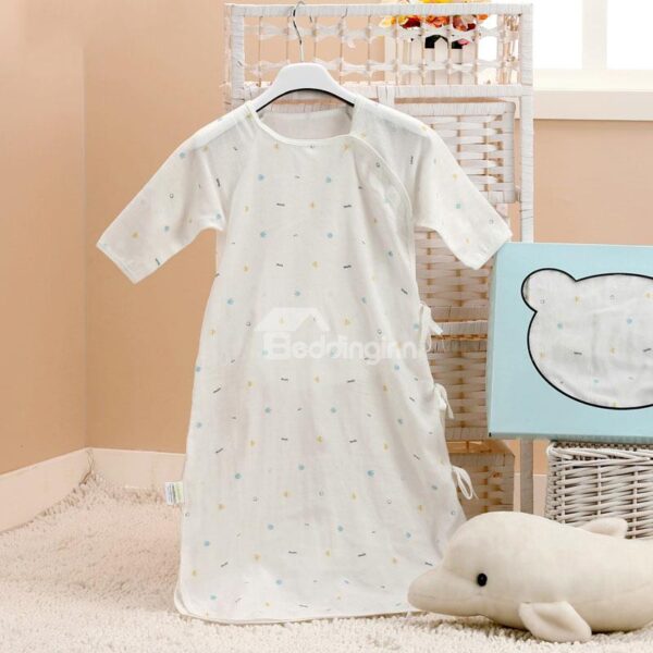 Novel Fishes Gauze Full Cotton Baby Sleeping Bag