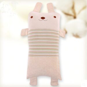 New Arrival Lovely Rabbit Shape Antistatic Organic Cotton Baby Pillows