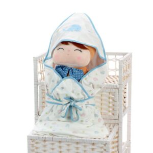 Novel Dolphin Printing Full Cotton Baby Sleeping Bag