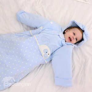 Super Soft Rabbit Stars Design Baby Sleeping Bag