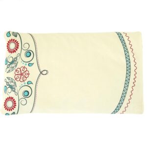 Super Soft Buckwheat Hull Filling Flowers Painting Baby Pillow