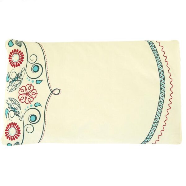 Super Soft Buckwheat Hull Filling Flowers Painting Baby Pillow