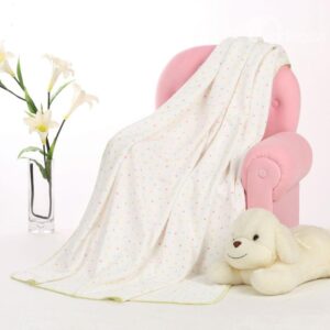 Super Cozy Colorful Dots Printing Baby Blanket