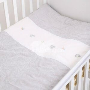 Classic Grey Lattice Soft and Comfortable Baby Quilts