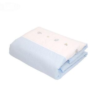 Classic Blue Lattice Soft and Comfortable Baby Quilts