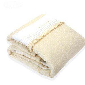 Wonderful Pretty Cotton Beige Comfortable Baby Quilts