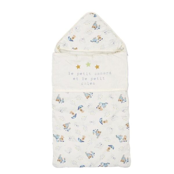 Adorable Dog and Duck Printing Baby Sleeping Bag