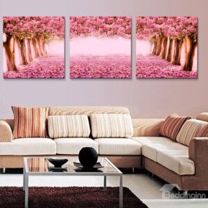 Best Selling Popular 3-Pieces of Crystal Film Art Wall Print