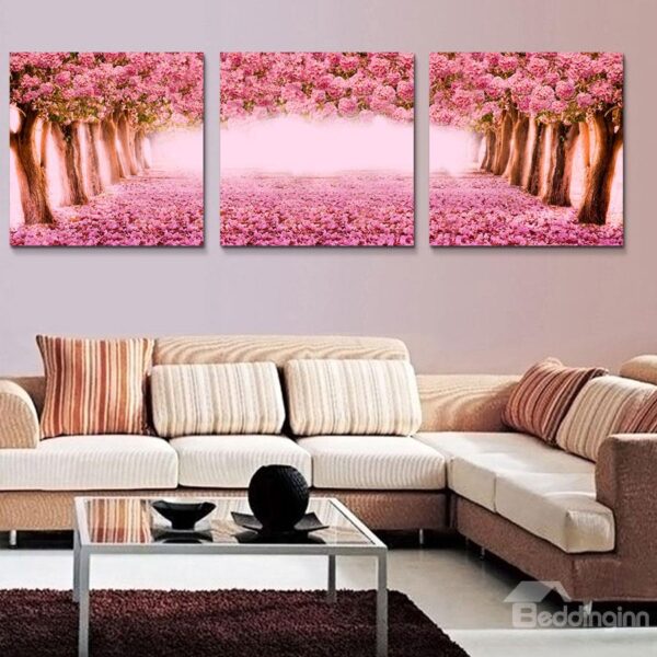 Best Selling Popular 3-Pieces of Crystal Film Art Wall Print