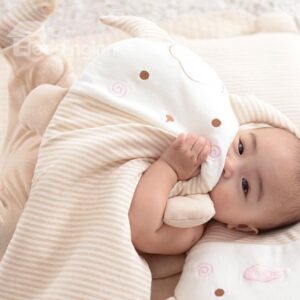 Hot Selling Goat Design 100% Cotton Baby Pillow