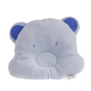 Super Comfortable Blue Bear Design Baby Pillow