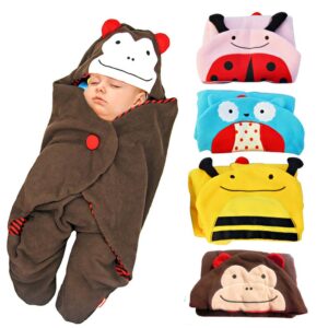 Stylish Cartoon Animal Design Cotton Baby Sleeping Bag