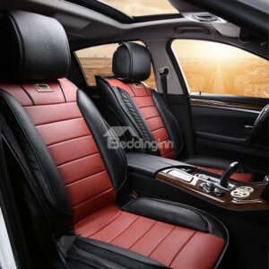 High Quality Leather Material Solid Color Car Seat Cover