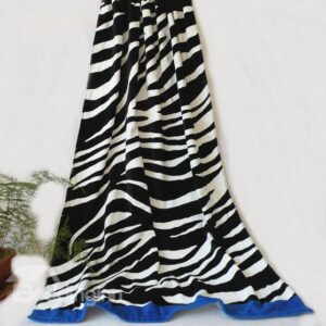 Cozy Fashion Zebra-stripe Pattern Full Cotton Bath Towel