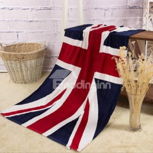 Creative Fashion Union Jack Pattern Bath Towel