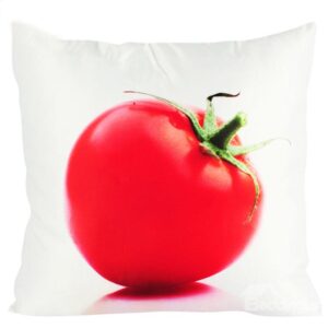 Tempting Ripe Red Fruit Painting Throw Pillow