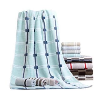 Fancy Fluffy Soft Stripe Pattern Bath Towel