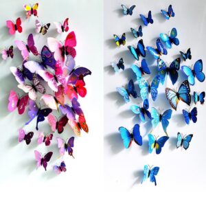 Best Selling Beautiful and Cute Butterfly 6-Piece Wall Stickers