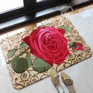 High Quality Wonderful Pretty Rose Closeup Doormat