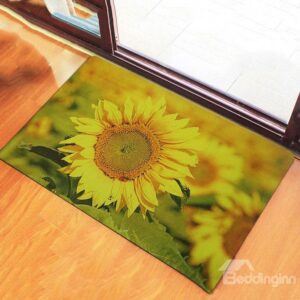 Super Fashion Wonderful Sunflower Pattern Doormats