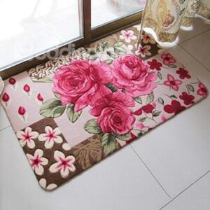 Top Quality Wonderful Pretty Three-Roses Doormat