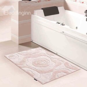 High Quality Comfy Floral Pattern Bath Rug
