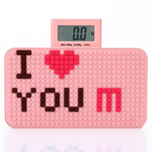 Novel Sweet Love Pattern DIY Mini Weight Scale