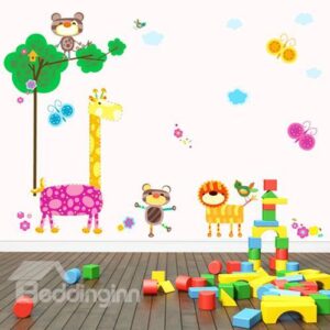 Beautiful Animal Paradise Wall Stickers for Children