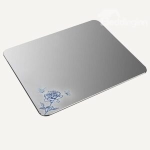 Unique Rose Pattern Silver Color Weight Scale