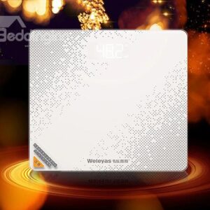 Cool Fashion Concise Silver Tempered Glass Weight Scale