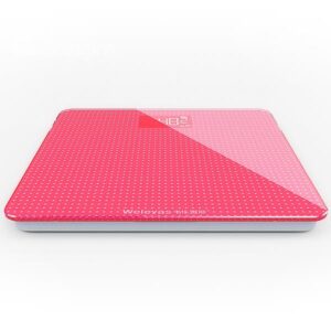 Fashion Adorable Dots Image Tempered Glass Weight Scale