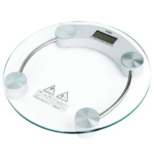 Fashion Concise Pattern Tempered Glass Weight Scale