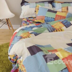 European Style Contemporary 100% Cotton Duvet Cover Sets