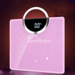 Fancy Creative Portable Tempered Glass Electronic Weight Scale