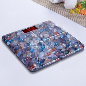 Chic Novel Cobblestone Image Electronic Weight Scale