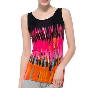 High Quality Pretty Floral Patterns Silk Camisole
