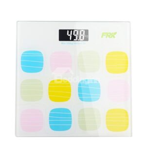 Cute Unique Plaid Pattern Digital Weight Scale