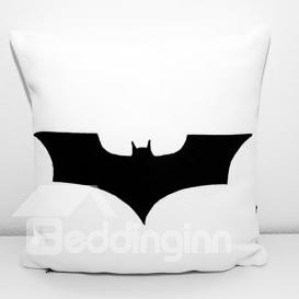 Spreading the Wings Bat Pattern Super Soft Throw Pillow