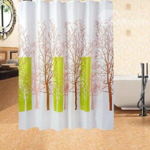 Stylish Graceful Brown Tree Polyester Shower Curtain